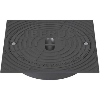 Šachtový poklop IBERUS B125, litinový, KG DN 300, HECKL
