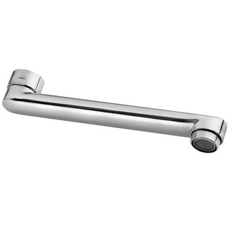 Výtokové ramínko ploché 30 cm, 3/4, chrom, Slovarm, 3511.A-30