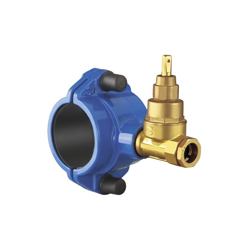 Navrtávací pas HOD-K516, mosazné šoupátko d 32 mm, DN 50, VAG 3-84-00039-508