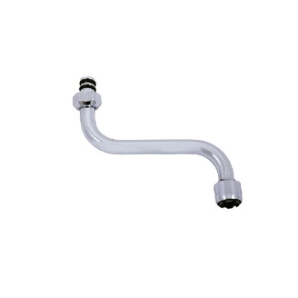 Výtokové ramínko trubkové 20 cm, 1/2, chrom, RAV Slezák, SR1420  