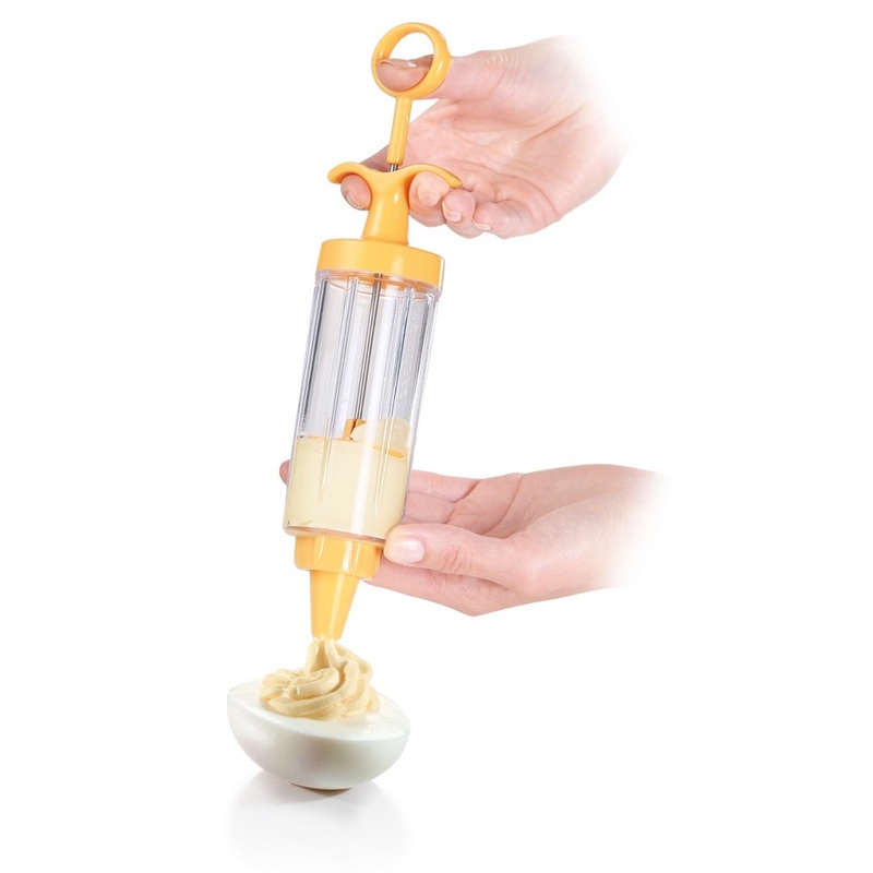 Zdobička pístová DELÍCIA, 8 trysek v zásobníku, Tescoma 630527