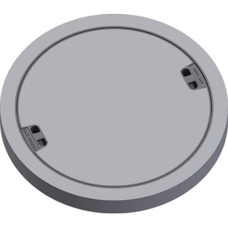 Šachtový poklop KASI BEGU A15 bez odvětrání, litino-betonový rám, DN 600, KAB01