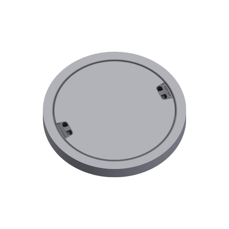 Šachtový poklop KASI BEGU A15 bez odvětrání, litino-betonový rám, DN 600, KAB01