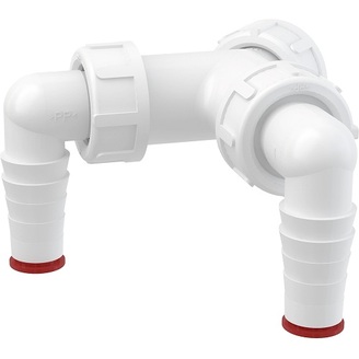 Přípojka dvojitá  G1/17-23, Alcadrain P148