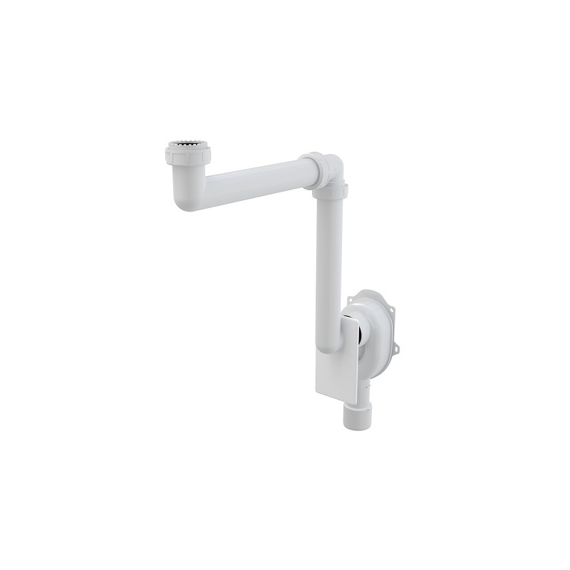 Dřezový sifon A873 bez výpusti G 6/4, 5/4, odpad 40/50 mm, Alcadrain A873