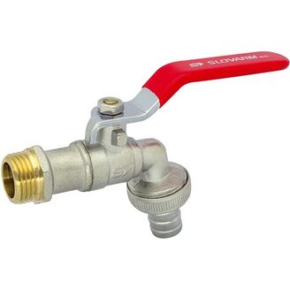 Zahradní kulový kohout KE-233 M 1/2, páka, Slovarm 400031