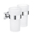 Držák skleniček dvojitý Keira, sklo/chrom, Nimco, KE 22058DW-26