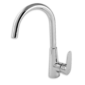 Dřezová baterie Titania Smart, chrom, stojánková, Novaservis 98713,0
