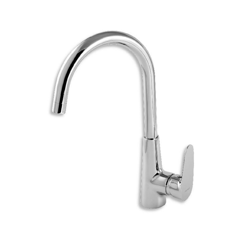 Dřezová baterie Titania Smart, chrom, stojánková, Novaservis 98713,0