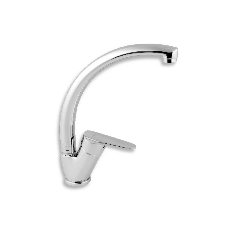 Dřezová baterie Titania Iris, chrom, stojánková, Novaservis 94414,0