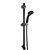 Sprchová sada KIT, 74 cm, sprcha 3S, nastavitelná rozteč, černá, Novaservis, KIT602,5