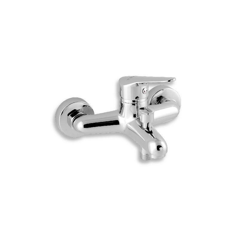 Vanová baterie TITANIA IRIS, 150 mm, chrom, nástěnná, bez příslušenství, Novaservis 94420/1,0