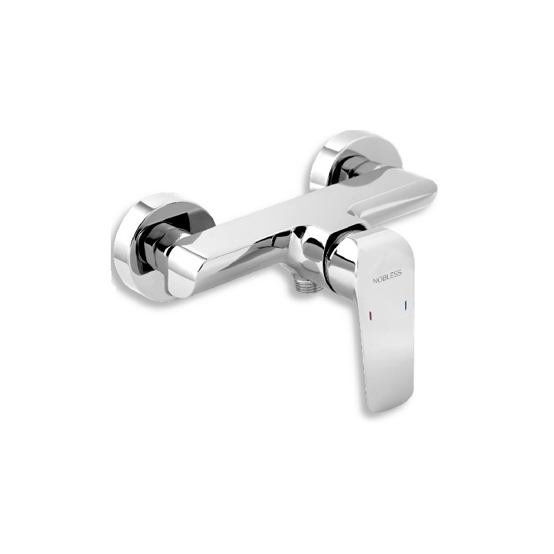 Sprchová baterie Nobless Tina 150 mm, chrom, nástěnná, bez příslušenství, Novaservis 38061/1,0