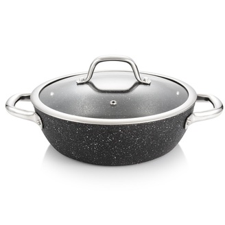 Hluboká pánev s poklicí Tescoma, PRESIDENT Stone, 28 cm, 780356