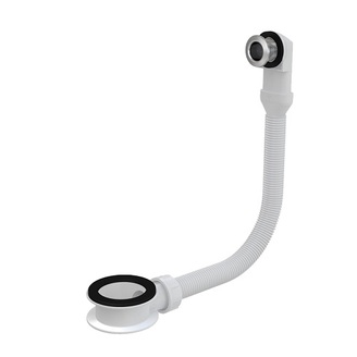 Umyvadlový přepad, chrom/plast, Alcadrain A328CR