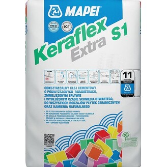 Lepidlo cementové Mapei, KERAFLEX Extra S1 šedý 25kg