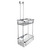 Drátěná police do sprchy KIBO 228 x 140 x 640 mm, chrom, Nimco Ki 14017D-H-26
