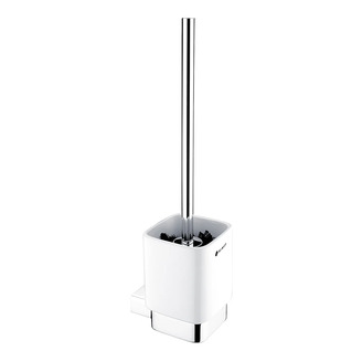 Toaletní WC kartáč KIBO chrom, keramika, Nimco Ki 14094KN-26