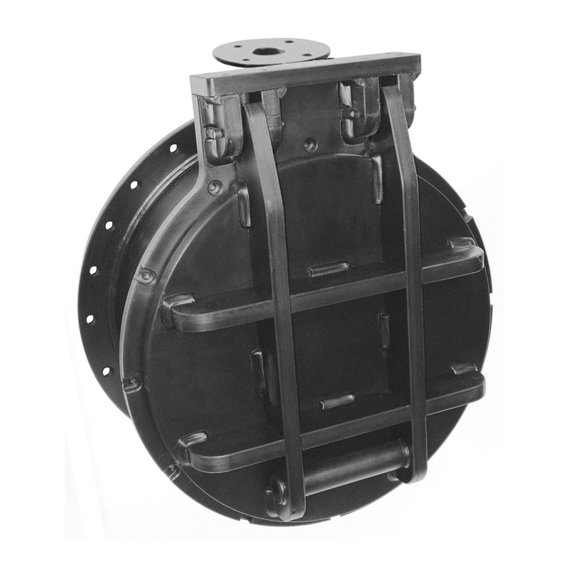 Klapka koncová HADE PWK-F DN800