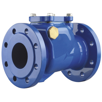 Klapka zpětná RETA DN40 epoxidový nástřik ner/EPDM