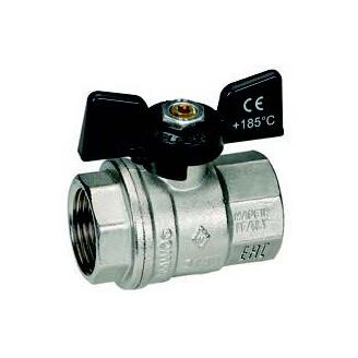 Kohout kulový OREGON 302 FF 1, přímý, motýl, voda, Bugatti 03020072