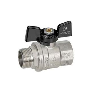 Kohout kulový OREGON 307 MF 1, přímý, motýl, voda, Bugatti 03250028