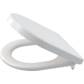 WC sedátko s poklopem, Soft-Close, bílé, Aladrain A67