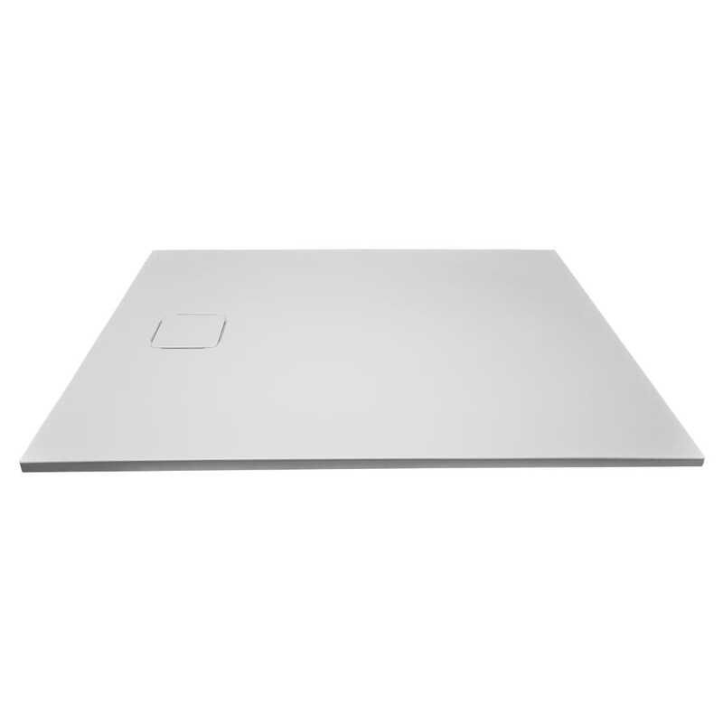 Sprchová vanička LUX 800 x 1000 mm, bílá, Lansanit LANLUX80X100