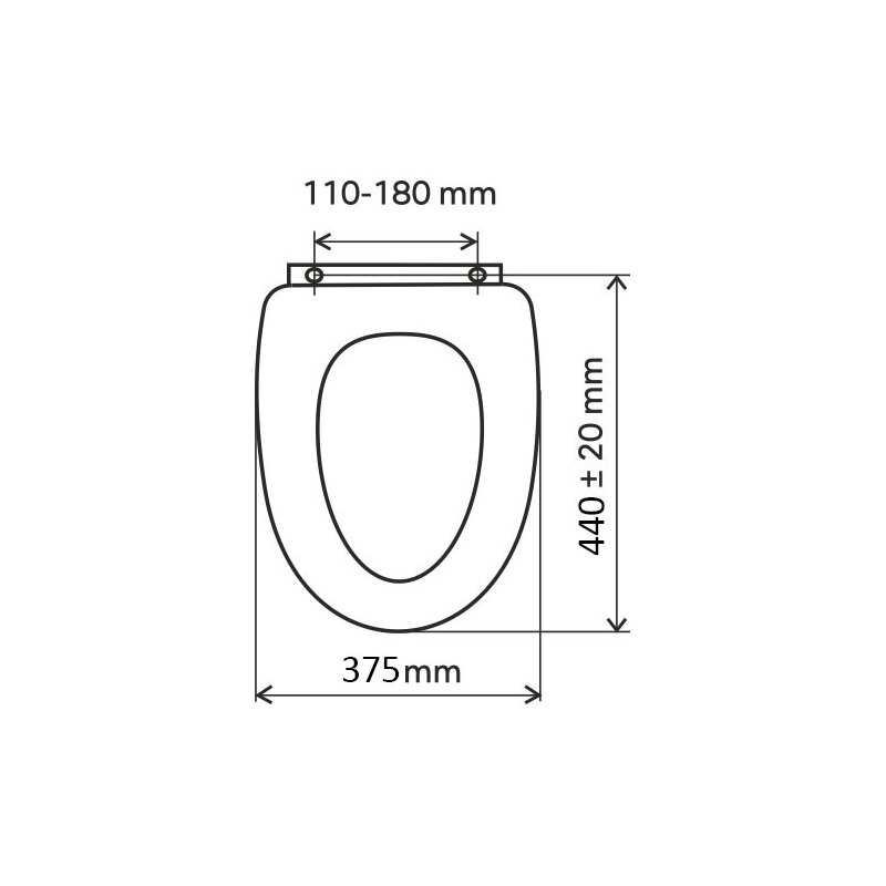 WC sedátko s poklopem, Soft-Close, bílé, Novaservis WC/SOFTMDF