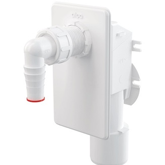 Pračkový sifon APS4, odpad 50 mm, bílý, Alcadrain APS4