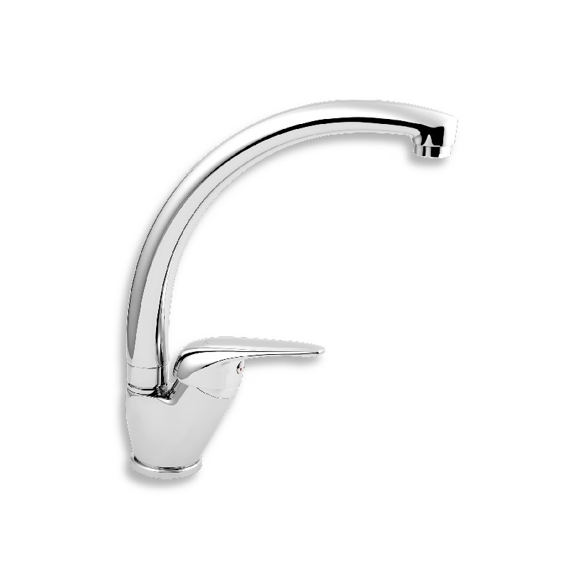 Dřezová baterie Titania Hit, chrom, stojánková, Novaservis 95514,0