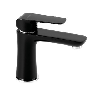 Umyvadlová baterie Nobless Tina, černá-mat, stojánková, bez výpustě, Novaservis 38001/1,5