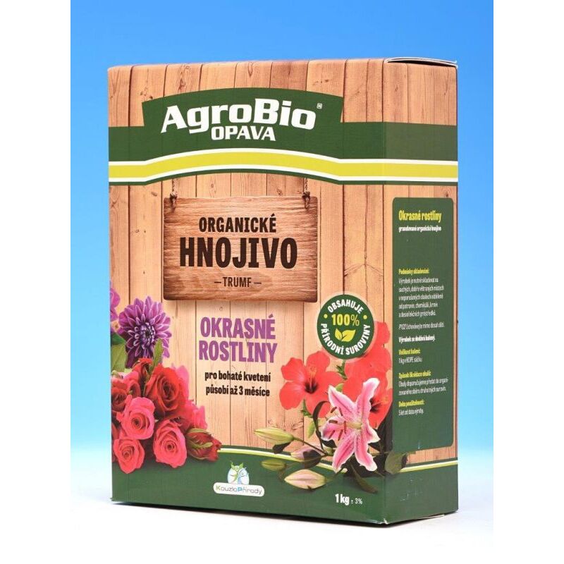 Hnojivo na okrasné rostliny AgroBio