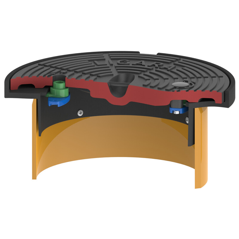 Šachtový poklop LIGARA D400, litinový, KG DN 300, HECKL