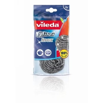 Drátěnka INOX na nádobí, 2 ks, Vileda, 101505