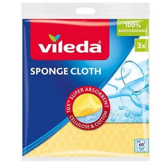 Houbový hadřík Vileda, vysoce savý 3 ks