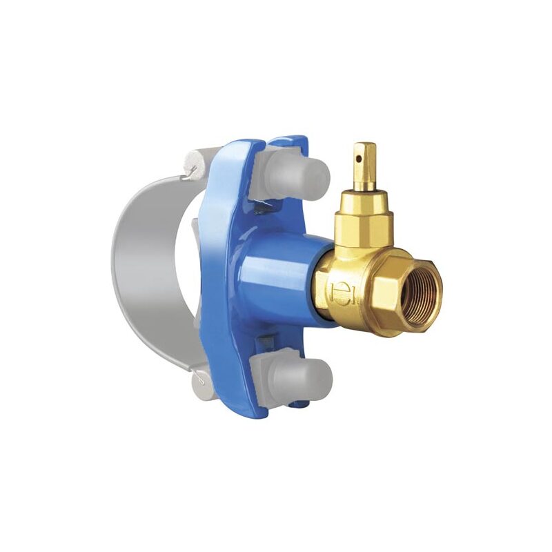 Navrtávací pas HOD-M508, kulový kohout G 1, DN 50, DN 65, bez třmenu, VAG 2-28-01500-100