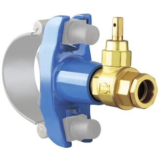 Navrtávací pas HOD-M514, kulový kohout d 32, DN 50, DN 65, bez třmenu, VAG 3-84-00039-487