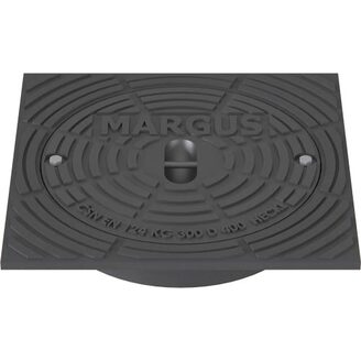 Šachtový poklop MARGUS D400, litinový, KG DN 300, HECKL