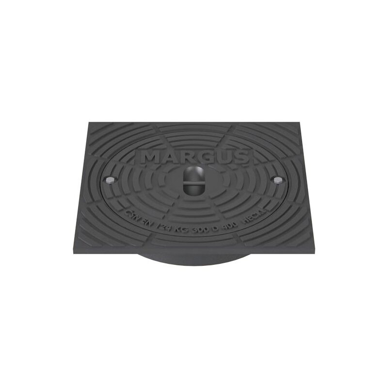 Šachtový poklop MARGUS D400, litinový, KG DN 300, HECKL