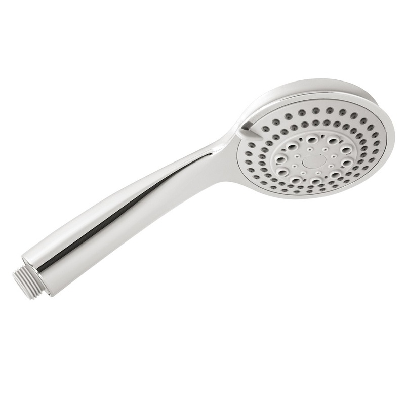 Sprchová hlavice, 3 druhy proudu, ruční, chrom, průměr 100 mm, Novaservis RU/893,0