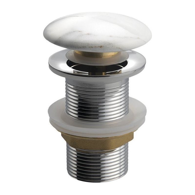 Umyvadlová výpusť Carrara 5/4, click-clack, Sapho MM717