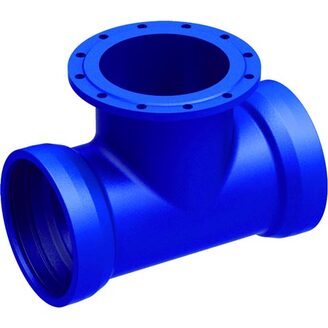 MMA-kus TYTON s přírub. odboč. DN  80/ 40