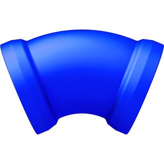 MMK-kus koleno s hrdlem TYTON 45° DN 150