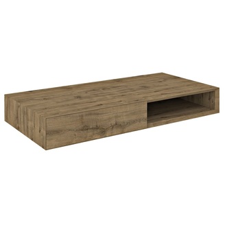 Umyvadlová skříňka Morian, 100 × 14 × 48 cm, dub, levá, Sapho MR115