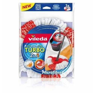Náhrada na mop Easy Wring + Clean Turbo, Vileda, 151608