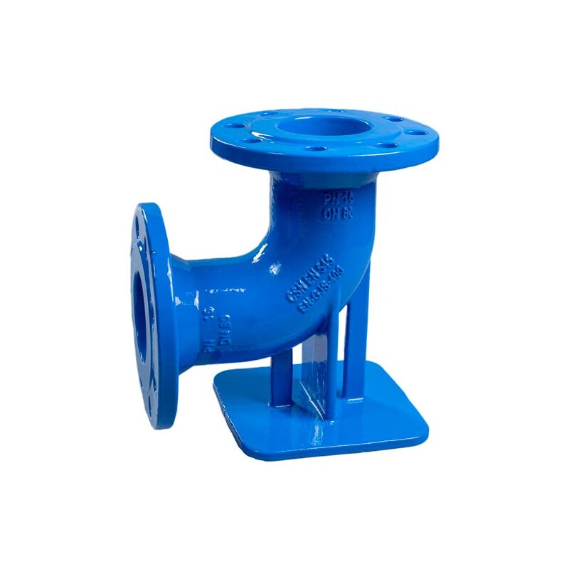 N-kus koleno patkové  přírubové 90° DN  65