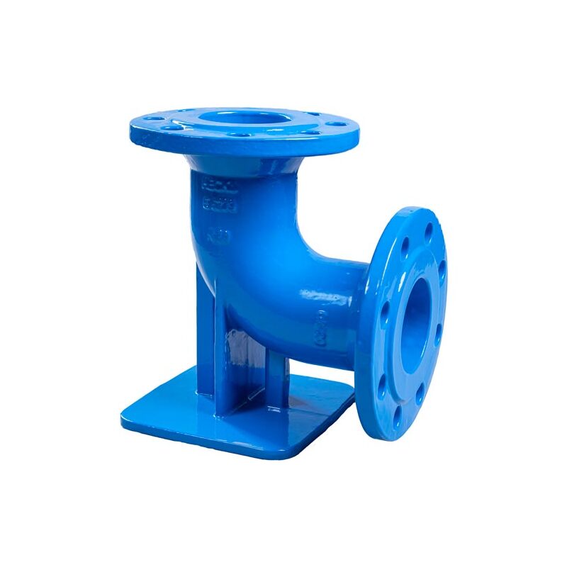 N-kus koleno patkové  přírubové 90° DN  65