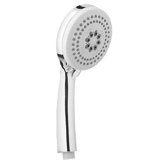 Sprchová hlavice, 3 druhy proudu, ruční, chrom, AQUALINE