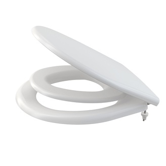 WC sedátko s poklopem, Soft-Close, bílé, Aladrain A606
